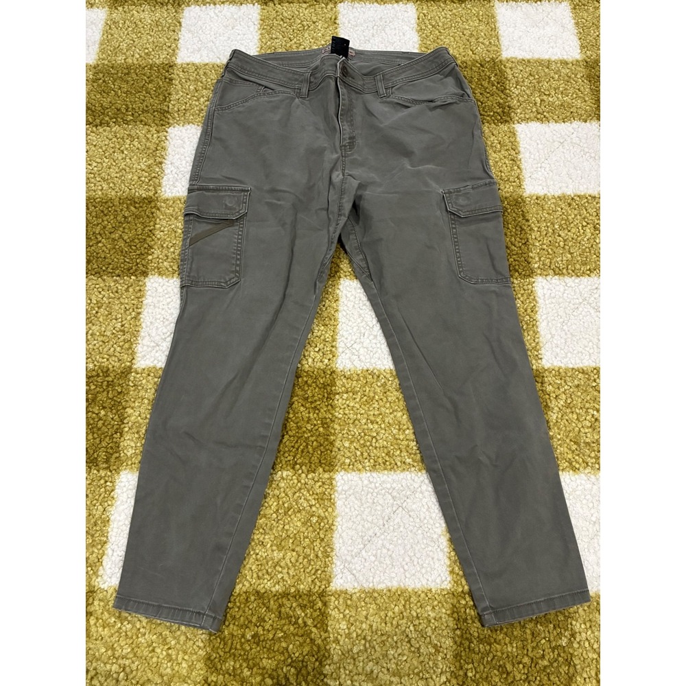 5.11 Tactical Women 12 Regular Gray Cargo Pants Stretch Utility Outdoor 0886